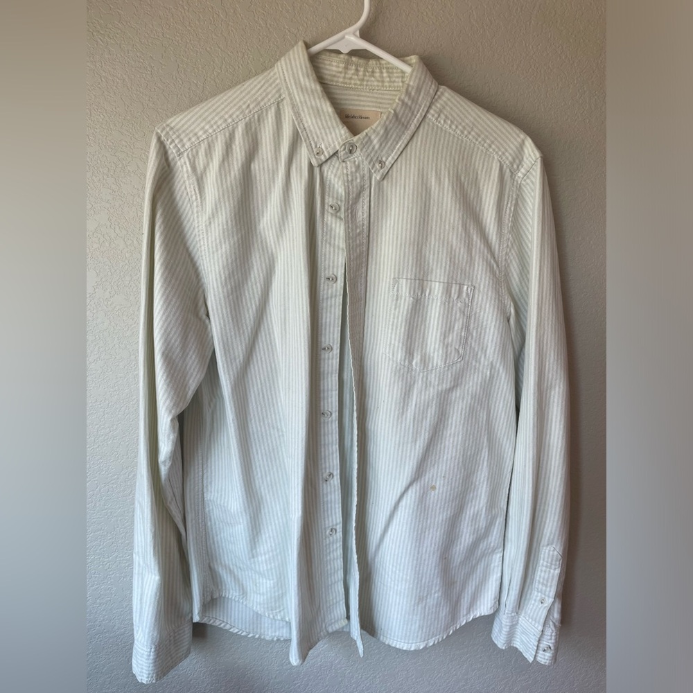 Life After Denim Stripped Button Up Shirt